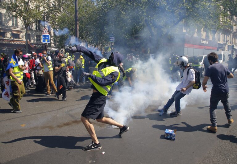 -- France Protests